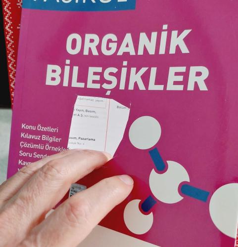 BRY YAYINLARI, Organik Bileşikler Fasikülleri