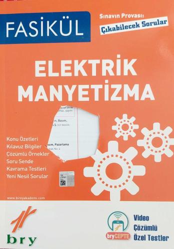 BRY YAYINLARI, Elektrik ve Manyetizma Fasikülleri