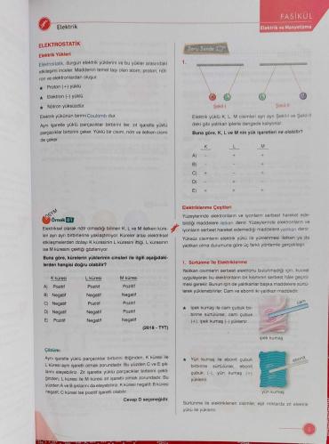 BRY YAYINLARI, Elektrik ve Manyetizma Fasikülleri