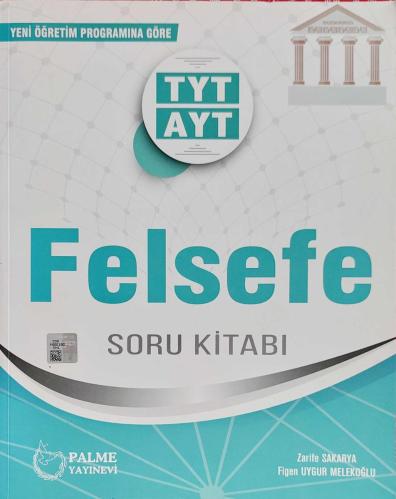 PALME YAYINEVİ, TYT AYT FELSEFE SORU KİTABI