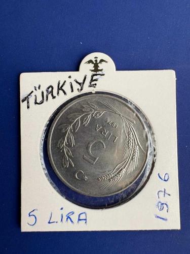 5 LİRA 1976 (KAPAMALI)