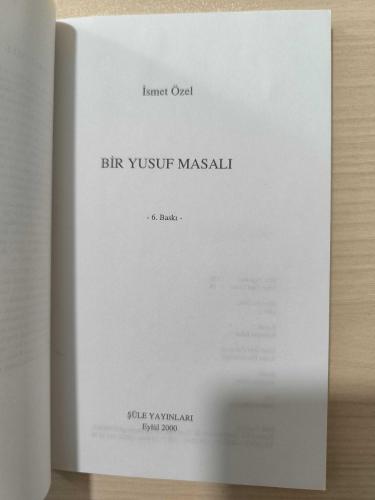 Bir Yusuf Masalı