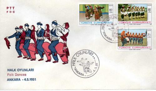 1981 halk oyunları FDC