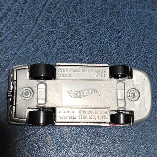 HOTWHEELS.  1967 FORD GT40 MK. IV