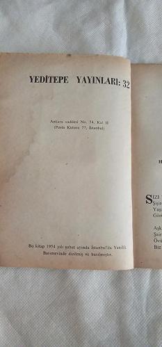 Dirlik Düzenlik : Edip Cansever / Yeditepe Yayınları 1954