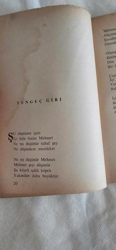 Dirlik Düzenlik : Edip Cansever / Yeditepe Yayınları 1954