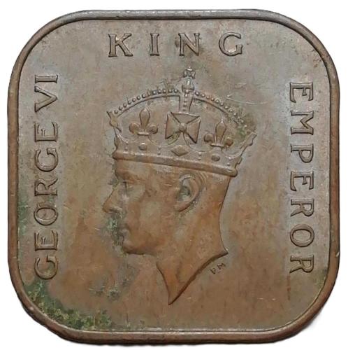 Malaya 1939 Yılı 1 Cent ÇÇT (+)