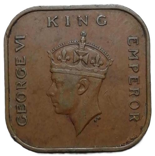 Malaya 1939 Yılı 1 Cent ÇİLALTI (-)