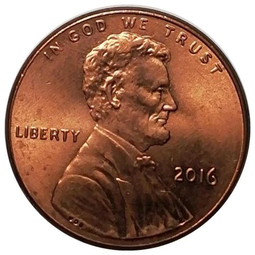 ABD 2016 Yılı 1 Cent (Union Shield) ÇİL (+)