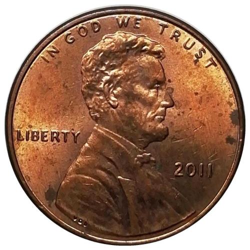 ABD 2011 Yılı 1 Cent (Union Shield) ÇİL