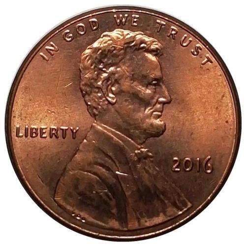 ABD 2016 Yılı 1 Cent (Union Shield) ÇİL (+)