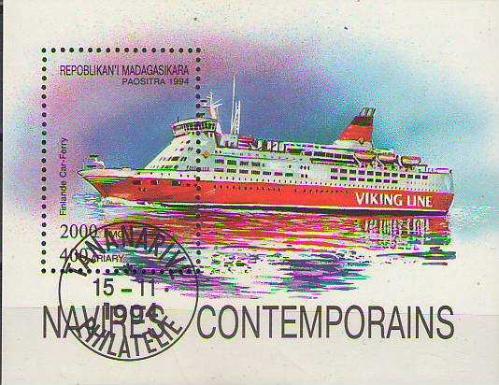 Cruise - Yolcu Gemileri - Taşıt  Temalı   CTO öze damgalı Blok