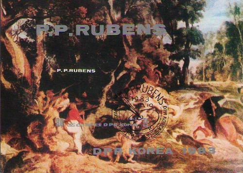 Rubens - Tablo - Sanat  Temalı   CTO özel damgalı Blok
