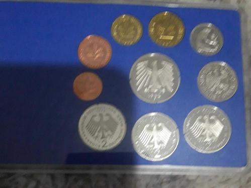 ALMANYA 1992 F -1 PFENİGDEN 5 MARK A KADAR TAM SET ÇİL