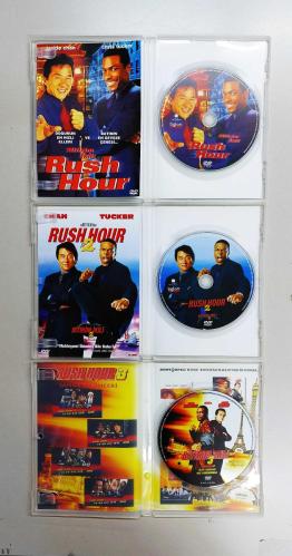 Bitirim İkili Üçlemesi (Rush Hour Trilogy) DVD Film ( Jackie Chan & Chris Tucker )