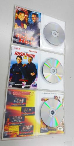 Bitirim İkili Üçlemesi (Rush Hour Trilogy) DVD Film ( Jackie Chan & Chris Tucker )