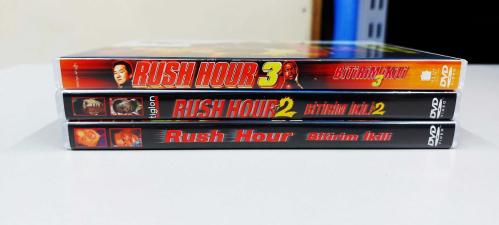 Bitirim İkili Üçlemesi (Rush Hour Trilogy) DVD Film ( Jackie Chan & Chris Tucker )