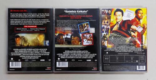 Bitirim İkili Üçlemesi (Rush Hour Trilogy) DVD Film ( Jackie Chan & Chris Tucker )