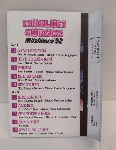 Müslüm Gürses - Müslümce 92