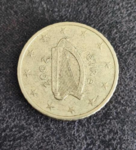 İRLANDA 50 EUROCENT 2002