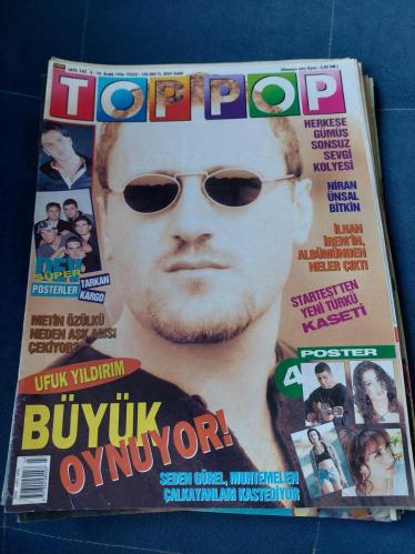 Top pop müzik dergisi ufuk Yıldırım niran ünsal seden gürel sibel bilgiç