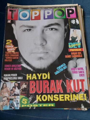 Top pop müzik dergisi burak kut soner arıca  rengin  yıldız tilbe  gmg Tuğçe san hakan peker erkan güleryuz