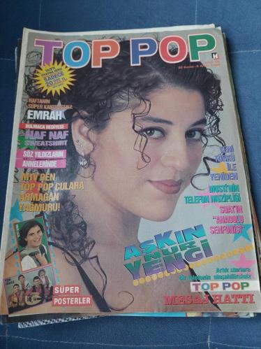 Top pop müzik dergisi aşkın nur yengi suat suna  Mustafa sandal  yeni türkü