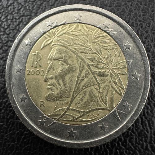 İtalya 2 Euro 2002.