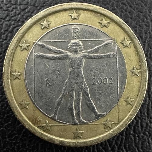 İtalya 1 Euro 2002.
