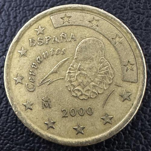 İspanya 50 Euro Cent 2000