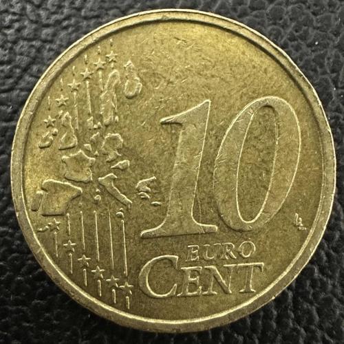 İtalya 10 Euro Cent 2002