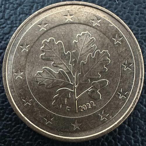 Almanya 5 Euro Cent 2022 F.