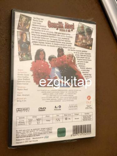 gençlik ateşi  dvd   (ambalajı açılmamış)  kirsten dunst eliza dushka jesse bradford gabrielle union  (bring it on)