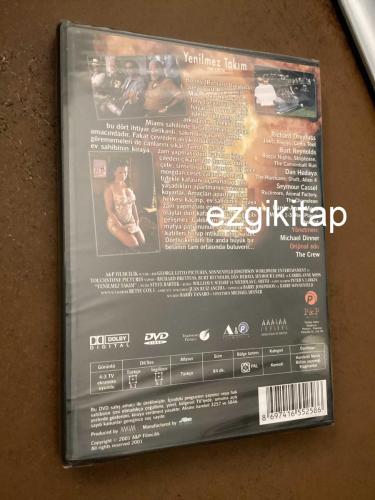 yenilmez takım  dvd   (ambalajı açılmamış)  burt reynolds seymour cassel richard dreyfuss dan hedaya  (the crew)