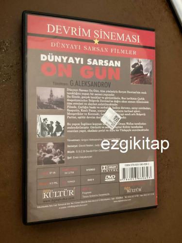 dünyayı sarsan on gün dvd   (PC'de denenmiştir) devrim sineması no 14 (grigori aleksandrov)  john reed