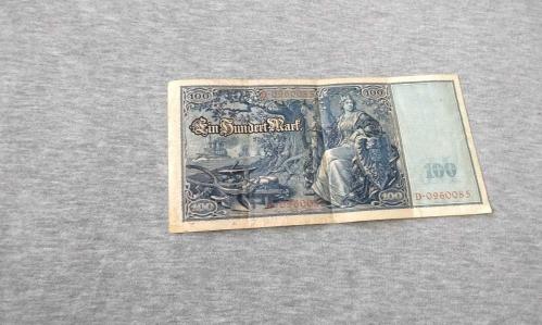 6 - ALMANYA - 100  MARK - 1910 YILI - 114 YILLIK KAĞIT PARA