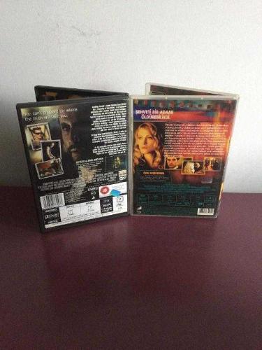 Dvd Film 8 MM 1 ve 2 Seri  Orijinal - Çiziksiz Türkçe Altyazılı Nicolas Cage Johnathon Schaech Lori Heuring