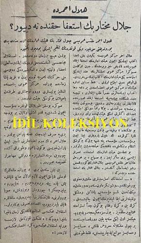 Osmanlıca Akşam Gazetesi, Orijinal Dönem Basım, (Ottoman Newspaper) - 21 Şubat 1924 - Sayı: 1932 - Hicri: 15 Receb 1342 - Rumi: 21 Şubat 1340 - İhsan Bey İzmir'den Döndü -  İzmir'den Avdet Eden İstiklal Mahkemesi Reisi İhsan Bey'in Gazi Paşa Hazretleriyle İcra Ettiği Mülakat Hakkında Gazetemize Mühim Beyanatı (Fotoğraf) İhsan Bey - Reis-i Cumhur Mahkumların Affını Tasdik Etti: Millet Meclisi Tarafından İstiklal Mahkemesi Mahkumlarının Affı Hakkında Verilen Karar, Reis-i Cumhur Gazi Paşa Hazretleri Tarafından Tasdike İktiran Etmiştir - Tokatlıyan Oteli Emval-i Metrukeden! Hükümet Bu Otelin Vaziyet-i Hazırasını Muvazaa Addediyor (Fotoğraf) Beyoğlu'ndaki Tokatlıyan Oteli'nin Umumi Manzarası - Anavatana Dönerken: Selanik'teki Muhacir Kafilelerimiz Ne Halde? Mübadele Edilecek Muhacirin Kafileleri Selanik'e Dört Taraftan Akın Etmektedirler (Fotoğraf) Selanik Rıhtımında Muhacirlerimiz Giresun Vapuru'na Binerlerken - Hilal-i Ahmer'de Celal Muhtar Bey İstifa Hakkında Ne Diyor?