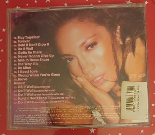Jennifer Lopez  – Brave 2007   CD, Album | Koleksiyonluk Orijinal CD | Nostalji Rafı | Çok İyi