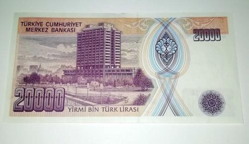 20.000 Lira (7.Emisyon / 2.Tertip 1998) çil G42