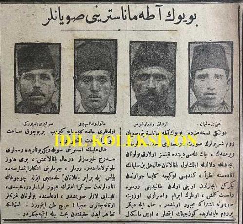 Osmanlıca Yeni Gün Gazetesi, Orijinal Dönem Basım, (Ottoman Newspaper) - 3 Mart 1920 - Sayı: 348 - Hicri: 12 Cemaziyelahir 1338 - Rumi: 3 Mart 1336 - Baş Makalemiz Tayyedilmiştir (Sansür) - Bolşeviklerin Yeni Sulh Teklifi - Çar'ın Katili: Rusya Çarı İkinci Nikola ile Efrad-ı Ailesinin İdamında Faal Bir Vazife İfa Ettikleri İthamıyla Geçenlerde Birkaç Rus Tevkif ve Varşova Hapishanesine İlka Olunmuş İdi (Fotoğraf) Rusya Çarı'nın Katili Olmakla Müttehim Posredeniçki - (Fotoğraf) Büyükada Manastırı'nı Soyanlar - Şuun-ı Dahiliye: Yalan Olduğu Muhakkak: Bazı Ermeni Gazeteleri ve Onlardan Naklen Mahiyetleri Malum Bazı İstanbul Gazeteleri Mustafa Kemal Paşa'nın Hudut Haricine Çıkmak Üzere Ankara'dan Erzurum'a 'Firar' Ettiğini Yazıyorlar. Müşarün-ileyh Faraza Erzurum'a Gitmiş Olsa Bile Buna 'Firar' Demek Kadar Çirkin ve Abes Bir Şey Olamaz. Mustafa Kemal Paşa Evvela Erzurum Mebusudur, Saniyen Herkes Gibi O da Anadolu'da Dolaşmak Hakkını Bittabi Haizdir. Kaldı ki Mustafa Kemal Paşa Ankara'dadır
