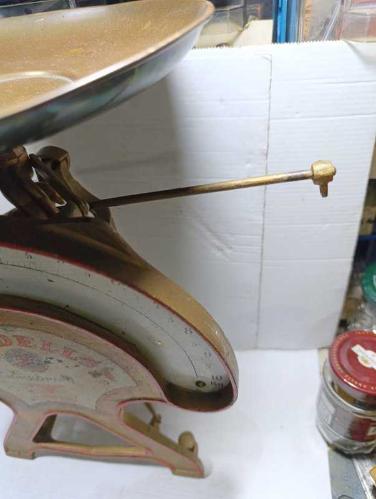 1950'ler, İsveç yapımı, LINDELLS marka terazi -gram kefesi yok