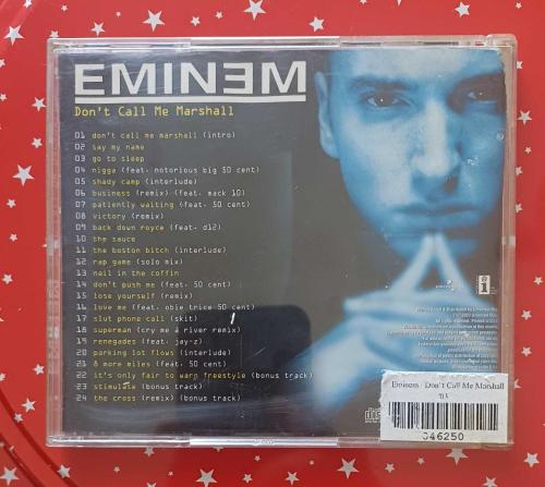 Eminem  – Don't Call Me Marshall  2003 cd Rusya Baskı | Koleksiyonluk CD | Nostalji Rafı | Çok İyi