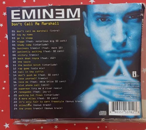 Eminem  – Don't Call Me Marshall  2003 cd Rusya Baskı | Koleksiyonluk CD | Nostalji Rafı | Çok İyi