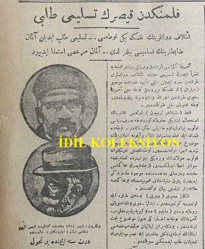 Osmanlıca İkdam Gazetesi, Orijinal Dönem Basım, (Ottoman Newspaper) - 6 Şubat 1920 - Sayı: 8257 - Hicri: 15 Cemaziyelevvel 1338 - Rumi: 6 Şubat 1336 - Prens Sabahattin Mesleğini İzah Ediyor - Teşebbüs-i Şahsi Ne Demektir? - Mesuliyet-i Şahsiye Yerine Mesuliyet-i Müştereke - 