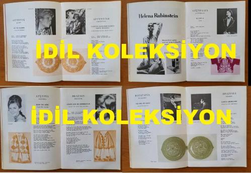 YUNANİSTAN'IN ATİNA KENTİNDE DÜZENLENEN 5. ULUSLARARASI APOLLONİA MÜZİK FESTİVALİ'NİN (1972) ORİJİNAL TANITIM KITABI - 84 SAYFA - ORIGINAL PROMOTIONAL BOOK OF THE 5TH INTERNATIONAL APOLLONIA MUSIC FESTIVAL (1972), HELD IN ATHENS, GREECE. - ΠΡΩΤΌΤΥΠΟ ΔΙΑΦΗΜΙΣΤΙΚΌ ΒΙΒΛΊΟ ΤΟΥ 5ΟΥ ΔΙΕΘΝΟΎΣ ΜΟΥΣΙΚΟΎ ΦΕΣΤΙΒΆΛ ΑΠΟΛΛΏΝΙΑΣ (1972), ΠΟΥ ΠΡΑΓΜΑΤΟΠΟΙΉΘΗΚΕ ΣΤΗΝ ΑΘΉΝΑ. - JOSEPH WARD - MANAR - PIERO - HELENA RUBINSTEIN - JEFF PHILLIPS - ANNIKO - ANN CHRISTY - ROBERTO LUTI - BISSER KIROB - SERGIO RICARDO - DIDIER MAROUANI - ULLA WIESNER - KICO SLABINAC - LISA LINN - PIERA NARTEL - NIKOLA DI BARI - LALLY STOTT - MICHAEL VINCENT - BLACK JACKS - DEMIS ROUSSOS - RINA IZUMI - DANIEL VELAZQUEZ - ARIS SAN - SHOKING BLUE - RUTH BIKEL - AURA D'ANGELO - VICKY - ELLEN CARON - DESMOND DE SILVA (RAJEEVA) - CHUNG HUNHI - ART SULLIVAN - RENATO - DENISE FREEMAN - STEVE ALLET - GYORGY KORDA - ROCKY SHAHAN - STAN BORYS - AYŞEN ERDOĞAN - LENITA GENTIL - OLYMPIA PANCIU - ALLES ULM - BUDDY RICHARD - DANNY DIAZ