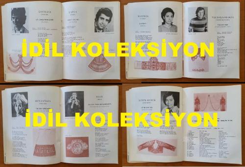 YUNANİSTAN'IN ATİNA KENTİNDE DÜZENLENEN 5. ULUSLARARASI APOLLONİA MÜZİK FESTİVALİ'NİN (1972) ORİJİNAL TANITIM KITABI - 84 SAYFA - ORIGINAL PROMOTIONAL BOOK OF THE 5TH INTERNATIONAL APOLLONIA MUSIC FESTIVAL (1972), HELD IN ATHENS, GREECE. - ΠΡΩΤΌΤΥΠΟ ΔΙΑΦΗΜΙΣΤΙΚΌ ΒΙΒΛΊΟ ΤΟΥ 5ΟΥ ΔΙΕΘΝΟΎΣ ΜΟΥΣΙΚΟΎ ΦΕΣΤΙΒΆΛ ΑΠΟΛΛΏΝΙΑΣ (1972), ΠΟΥ ΠΡΑΓΜΑΤΟΠΟΙΉΘΗΚΕ ΣΤΗΝ ΑΘΉΝΑ. - JOSEPH WARD - MANAR - PIERO - HELENA RUBINSTEIN - JEFF PHILLIPS - ANNIKO - ANN CHRISTY - ROBERTO LUTI - BISSER KIROB - SERGIO RICARDO - DIDIER MAROUANI - ULLA WIESNER - KICO SLABINAC - LISA LINN - PIERA NARTEL - NIKOLA DI BARI - LALLY STOTT - MICHAEL VINCENT - BLACK JACKS - DEMIS ROUSSOS - RINA IZUMI - DANIEL VELAZQUEZ - ARIS SAN - SHOKING BLUE - RUTH BIKEL - AURA D'ANGELO - VICKY - ELLEN CARON - DESMOND DE SILVA (RAJEEVA) - CHUNG HUNHI - ART SULLIVAN - RENATO - DENISE FREEMAN - STEVE ALLET - GYORGY KORDA - ROCKY SHAHAN - STAN BORYS - AYŞEN ERDOĞAN - LENITA GENTIL - OLYMPIA PANCIU - ALLES ULM - BUDDY RICHARD - DANNY DIAZ