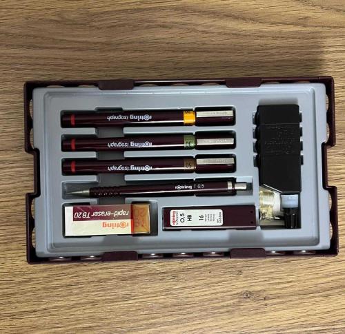 Rotring College Isograph .20-0.30-0.50 Teknik Çizim Seti RTR2