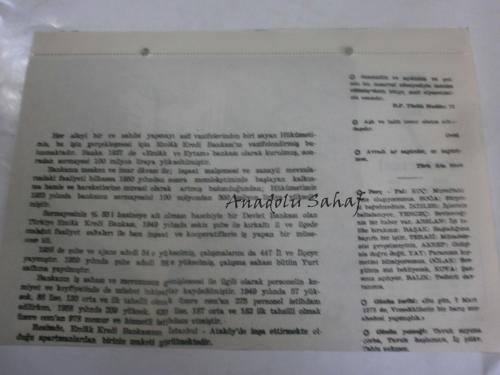 7 Mart 1960 - Yeni Türkiye Takvimi -  İstanbul Ataköy'deki Apartmanlardan Birinin Maketi