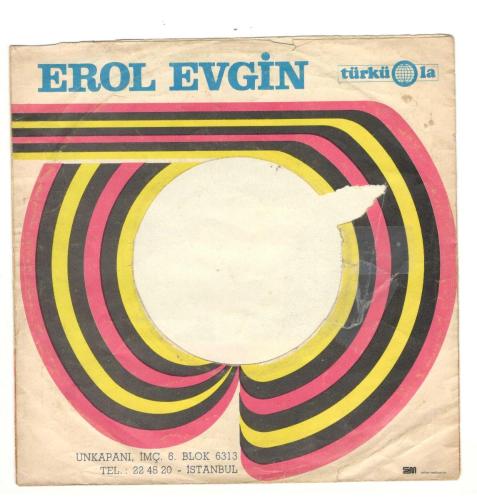 Erol EVGİN - Bir yıldız doğuyor (Sadece kapaktır, içerisinde plak yoktur.)